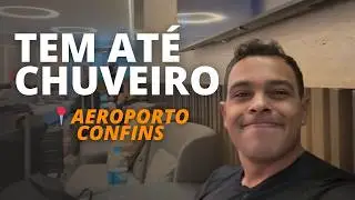 Segunda MELHOR SALA VIP DE CONFINS! - 2º Lounge BRT