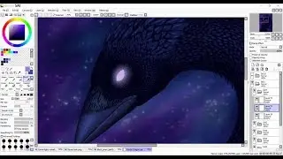 The Raven Dragon (Speedpaint)