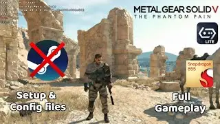 Metal Gear Solid V Android | GameHub Emulator | Snapdragon 855 Test | How to Fix Fox Folder & Crack