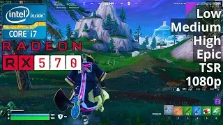 Fortnite | I7 3770 + RX 570 4GB | 1080p All Settings