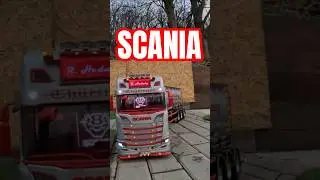 SCANIA V8 RC TRUCK #rctrucksandmachines #toys #rccar #scania #trucking #lkw #rc #v8 #truck #hobby