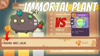 BMP Gameplay - Immortal Plant | 2109 MMR Season 19 | Axie Infinity - Arena #15