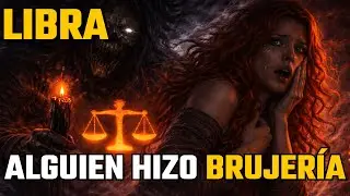 🌑 LIBRA: UN ESPÍRITU OSCURO TE PERSIGUE,BRUJERÍA ENVIADA CONTRA TI.