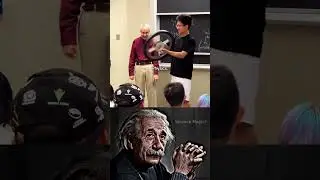 Sigma Physics Teacher🗿| Power of Physics😱 #shorts #physics #experiments #sigmarule #alberteinstein