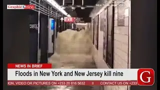 Floods in New York and New Jersey kill nine