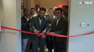 H&auml;fele Design Studio Launch in Mysore | In partnership with Mahendra Hardware & Ceramiccs