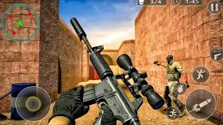Modern Gun Strike: War Ops - Android GamePlay