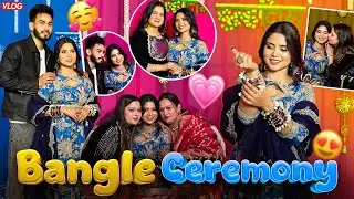 Bangle Ceremony Vlog❤️😍🪬 ( Emotional Moments🥺 ) vasu & shreya