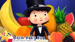Kocham OWOCE! Jabłka, banany, gruszki, jagody&hellip; | Piosenki Dla Dzieci! | Little Baby Bum po polsku