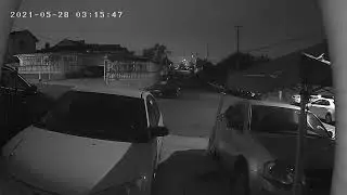 CRAZY SHIT! CHECK OUT THIS GUY APPEARS OUT OF NO WHERE.WATCH PAYVATTENTION TO THE STREET.