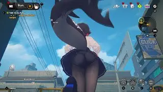 Ellen Joe Gyatology| Walking Booty & booba Jiggle Physics (Zenless Zone Zero) 😳 Short 'Cake jog'