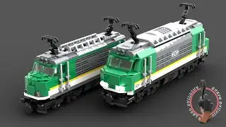 UPGRADE LEGO Train Set 60198 | LEGO building TUTORIAL