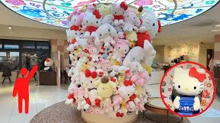 サンリオキャラクターだらけのホテル🏨どの部屋になるかはお楽しみ【キティちゃんがお出迎え】