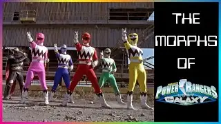 EVERY 'Power Rangers Lost Galaxy' MORPH EVER
