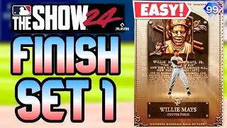 *FASTEST* WAY To FINISH SEASON 1 COLLECTION MLB The Show 24 Diamond Dynasty
