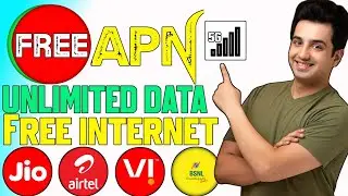New Trick jio, airtel, vi, 5G free internet Apn 2025 | apn free internet 2025| Tech anil
