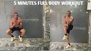 5 Minutes Full Body Workout #FullBodyWorkout #HomeWorkoutWithVal #QuickFitnessRoutine