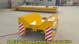 Steel Mills-15t Steel coil handling cart-LEINA