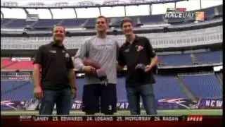 Joey Logano Greg Zipadelli Tour Gillette Stadium Home of the Patriots 2011.mpg