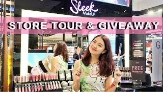 VLOG 07: Sleek Makeup Store Tour + Giveaway!!!