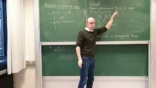 Projektion af punkt på linje - eksempel