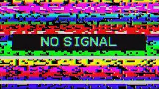 glitch tv bad signal tv effect with sound