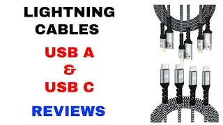 HUAHAM iPhone Charger [Apple MFi Certified] & USB C to Lightning Cable Review Nylon Braided