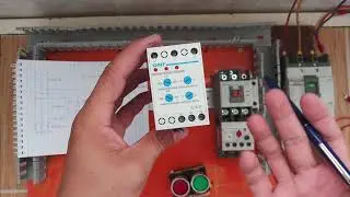 Sơ đồ điều khiển và thực hành đấu dây trực tiếp bảo vệ mất pha, cao áp , thấp áp, đảo pha XJ3-D