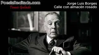 Jorge Luis Borges - Calle con almacén rosado