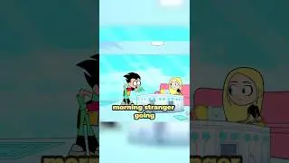 Robin FREAKS OUT with Stranger!  #reels  #dc #teentitansgo  #funny #shorts