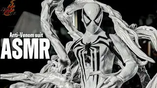 Hot Toys Spider-Man Anti-Venom Suit UNBOXING ASMR