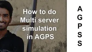 Multi Server Simulation in AGPSS