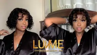 This Short Curly Wig with Bangs is Everything😍 ft. LuvMeHair 🤍
