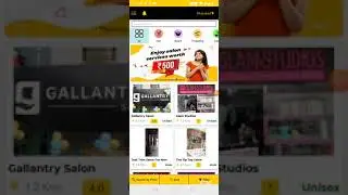 How to search salon's on da Salon app | Instant Salon Booking