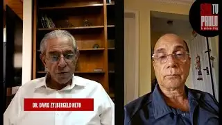 Dr. David Zylbergeld Neto com Raul Jafet na São Paulo TV Broadcasting