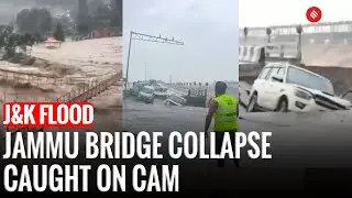 Jammu Floods : Horrific Floods in Jammu and Pathankot: Tawi Bridge Collapses Amid Relentless Rain