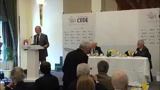 Desayuno CEDE con Josep Piqué, vicepresidente y consejero delegado de OHL