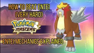 How to Beat Entei in Very Hard | Legendary Arena | Pokemon Masters Ex