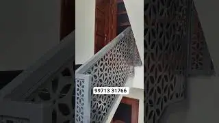 CNC Design Railing #fabrication #home #cncrailing #cncdesign #railingdesign #railingwork #work