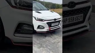 Modified Hyundai i20 Bumper kit Installed Bumper body kit for all cars #bodykit #cars #hyundaicustom