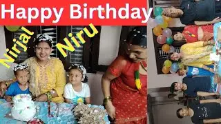 Happy Birthday of Nirjal and Niru in  l Nepali Tara Smart ......,,,