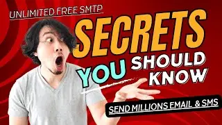 Learn How To Build Unlimited Free SMTPs using a confidential email provider. UNLIMITED Email and SMS