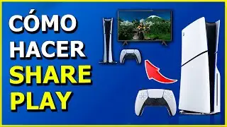 C&oacute;mo hacer Share Play en PS5 😱 Prueba Juegos con tus Amigos 🎮