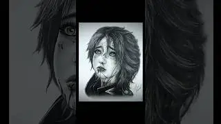 Drawing Baldur's Gate - Evelyn./ Рисунок Врата Балдура  - Эвелин. #art #artist #baldursgate3 #fanart