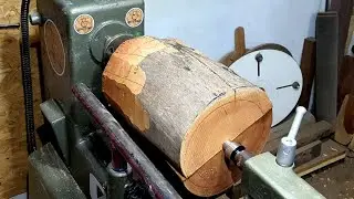 Woodturning - Transforming the trunk into a musical instrument //  Um instrumento musical