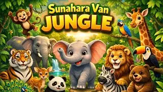 &ldquo;&ldquo;The Happy Jungle Adventure | Kids Cartoon Story with Animals&rdquo;| English Moral Story 