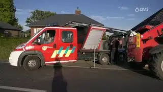 Brandweerwagen betrokken in ongeval