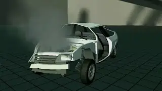 SIMPLE CAR CRASH PHYSICS SIMULATOR