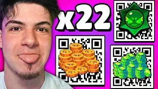 NEW! ALL 22 WORKING QR CODES in JULY 2026 - Brawl Stars