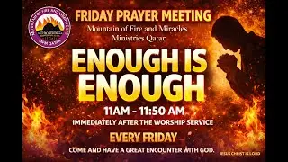 JANUARY 16TH 2026 MFM ENOUGH IS ENOUGH REVIVAL PRAYERS  MFM QATAR - DR D.K OLUKOYA